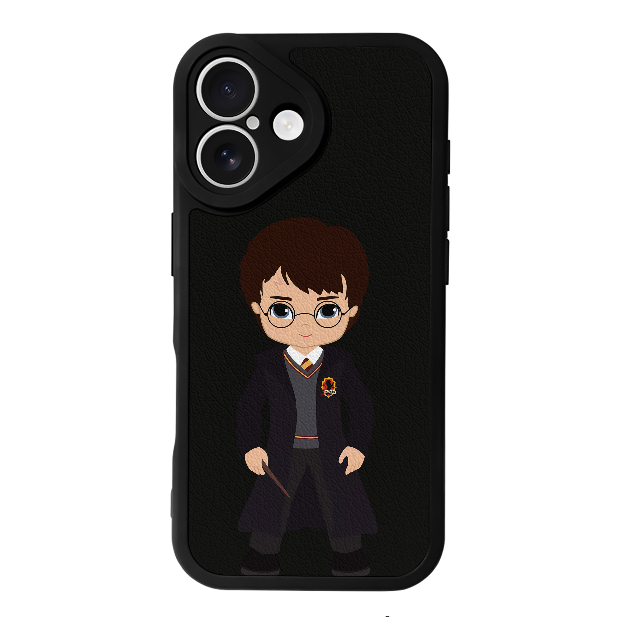 （画像用） Harry Potter ハリー・ポッターシリーズ 【iPhone 16シリーズ対応】シリコンスマホケース（レザー調） 材質：シリコン